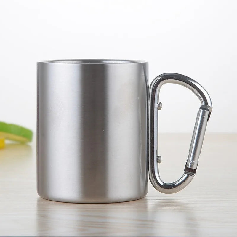 Carabiner Steel Mug