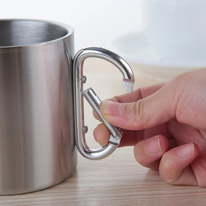 Carabiner Steel Mug